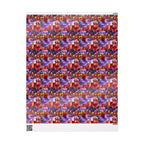 Snowy Winter Village Wrapping Paper Rolls – Nostalgic Holiday Charm with Horse Carriage Delight