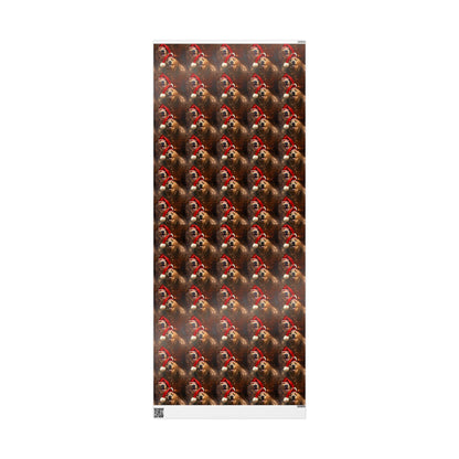 Happy Santa Bear Wrapping Paper – The Cutest Holiday Wrap Ever! 🐻🎅