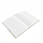 Personalized Frog Hardcover Journal: Rainbow Diary