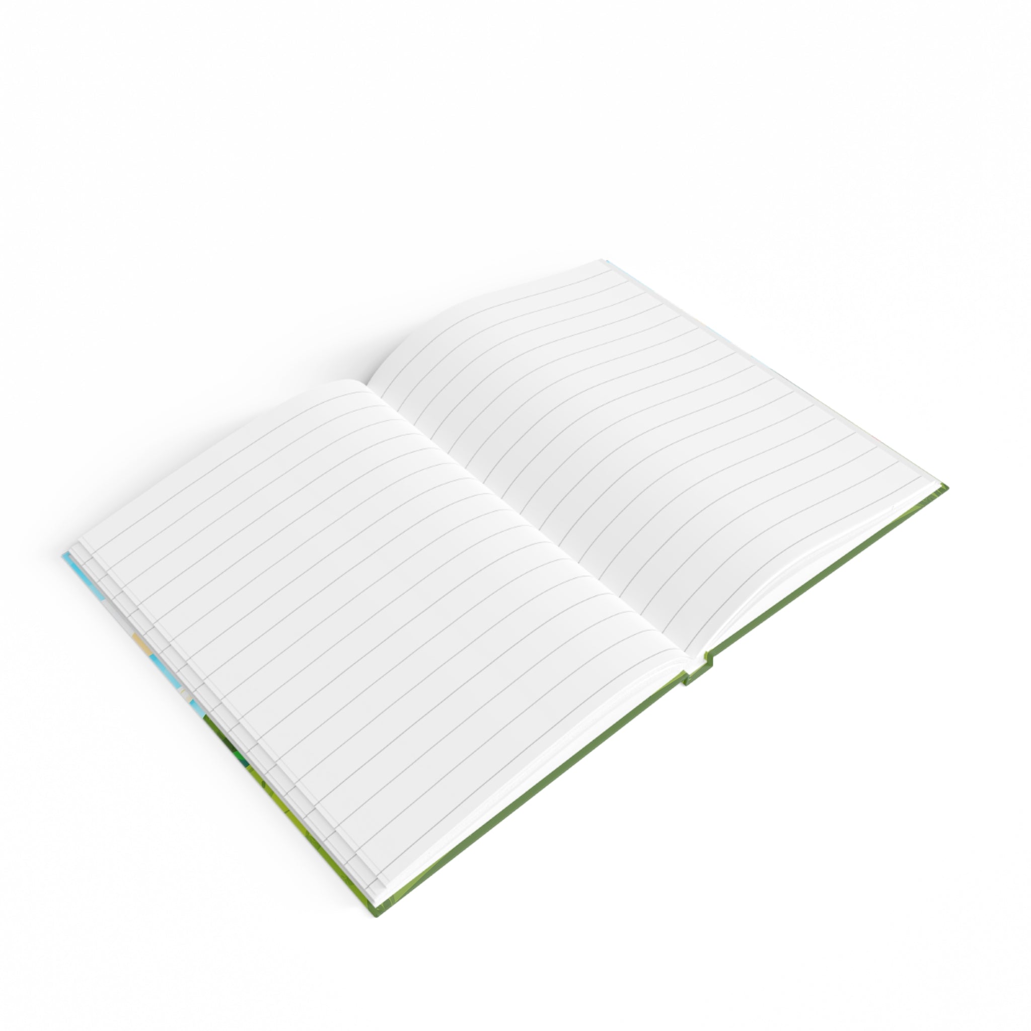 Personalized Frog Hardcover Journal: Rainbow Diary