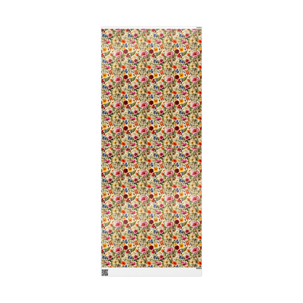 Vintage Floral Granny Chic Wrapping Paper Rolls