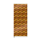 Beautiful Gold Crinkled Wrapping Paper Rolls