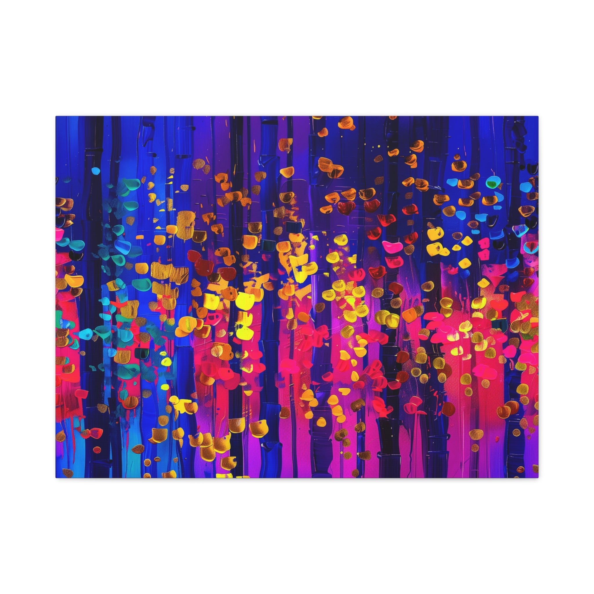 Colorful Canvas Art Print, Modern Abstract Wall Decor