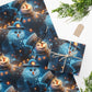 Winter Snowman Wrapping Paper Rolls from The Curated Goose