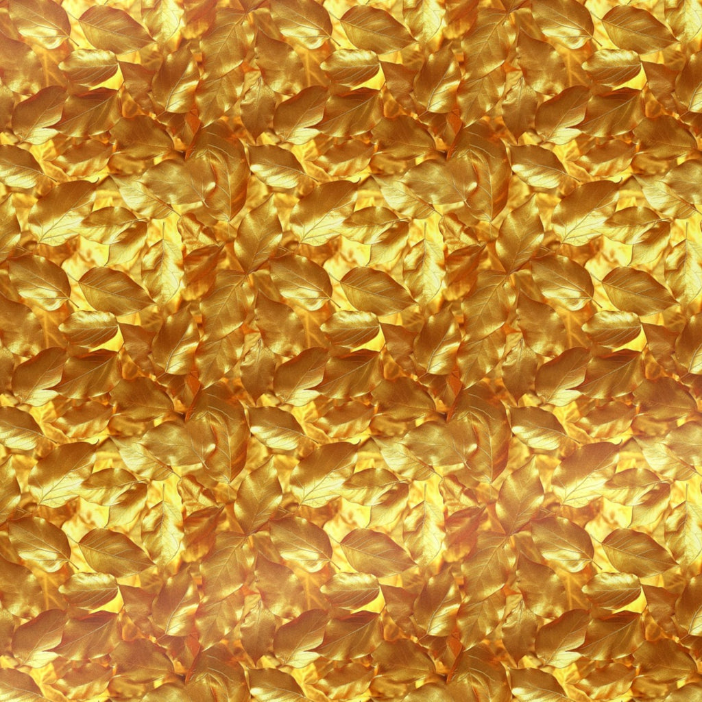 Elegant Gold Leaf Wrapping Paper Rolls - Gleaming Metallic Gift Wrap for All Occasions from The Curated Goose