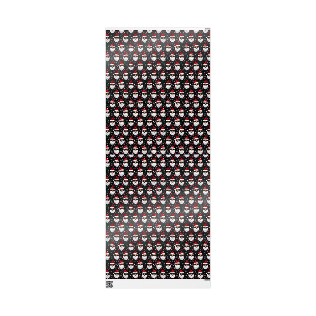 Funny Santa Claus in Sunglasses Wrapping Paper Rolls