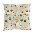 Durable Outdoor Pillow | 1960s Mid-Century Modern Throw Pillow from The Curated Goose