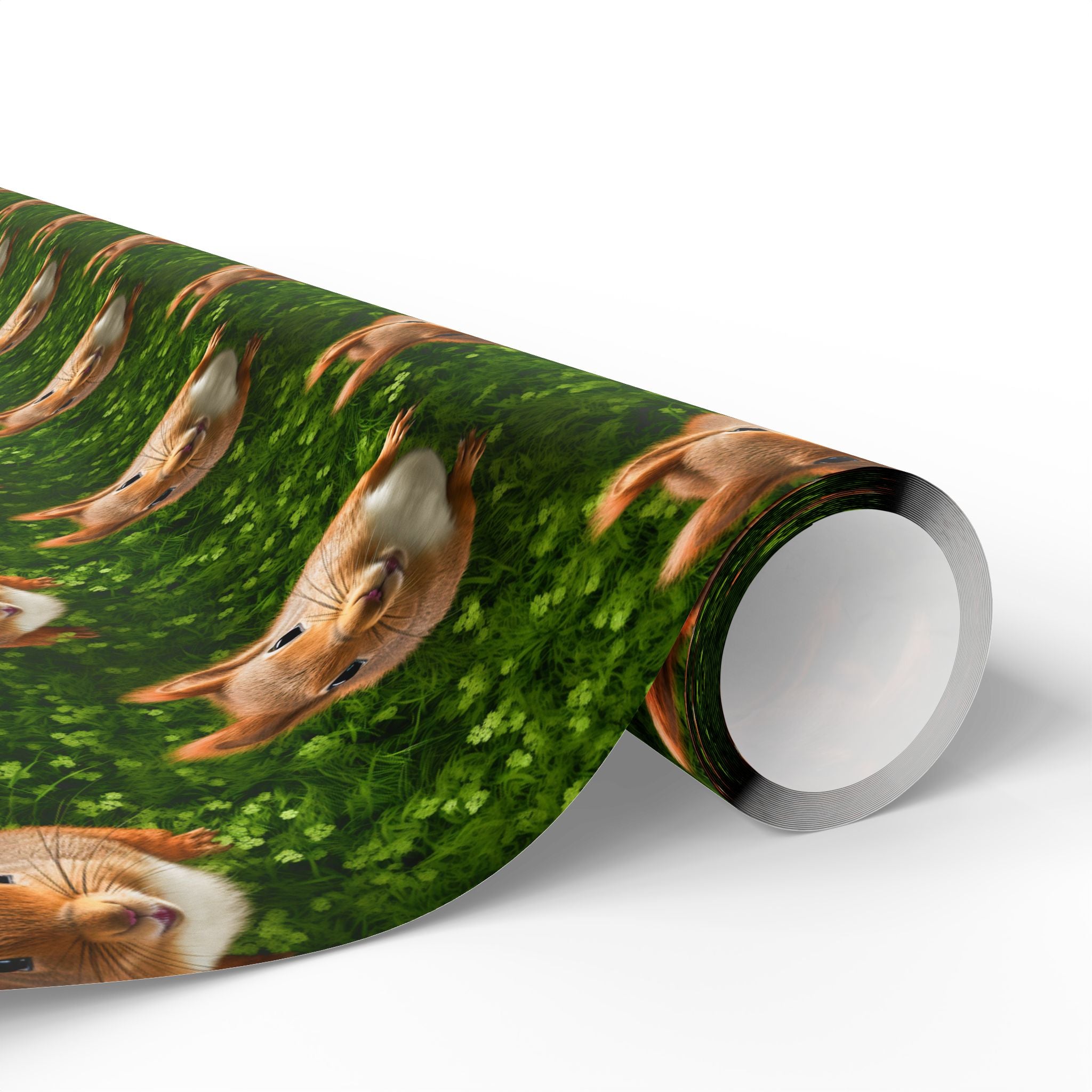 Nutty Squirrel Wrapping Paper – Cute, Quirky & Perfect for Any Occasion!