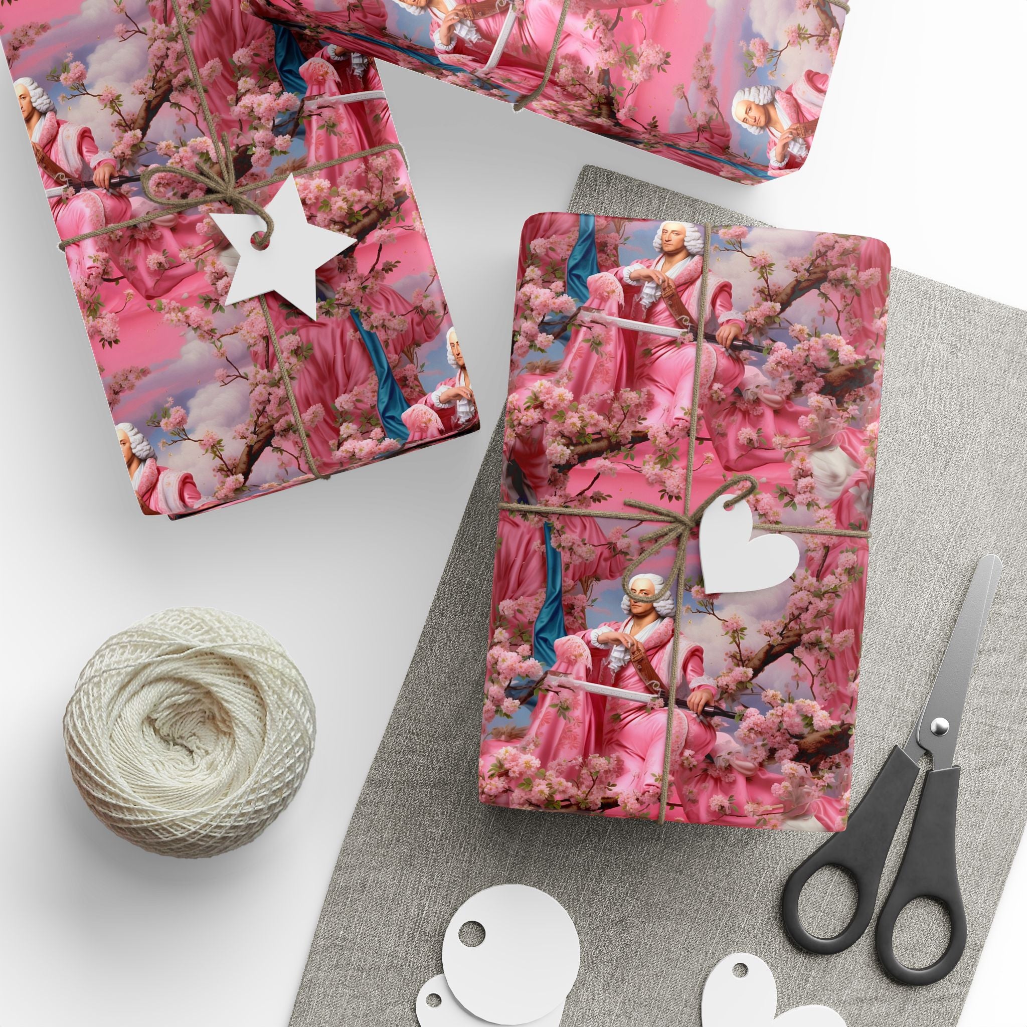 George Washington Cherry Tree Wrapping Paper – Funny, Elegant & Oh-So-High Brow!