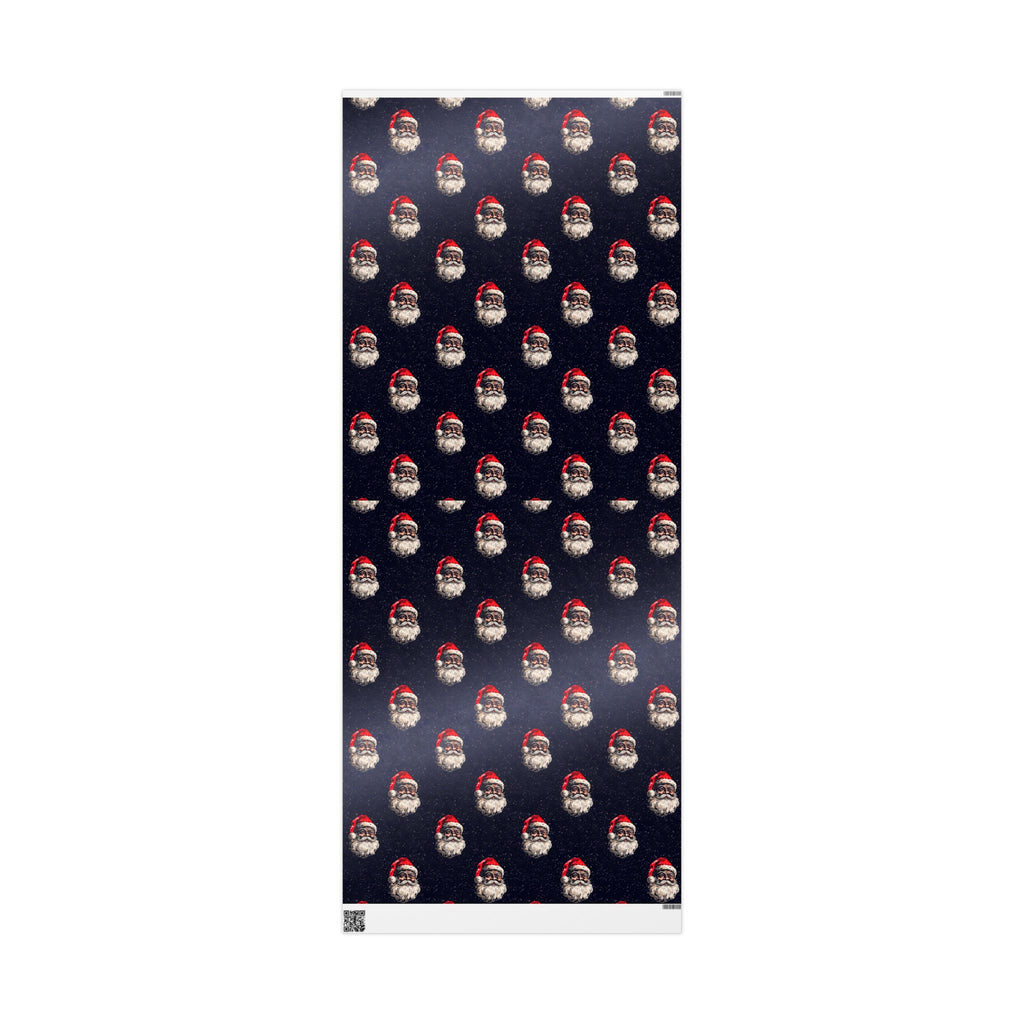 Classic Santa Claus Wrapping Paper Rolls – Festive Holiday Gift Wrap with Vintage Charm