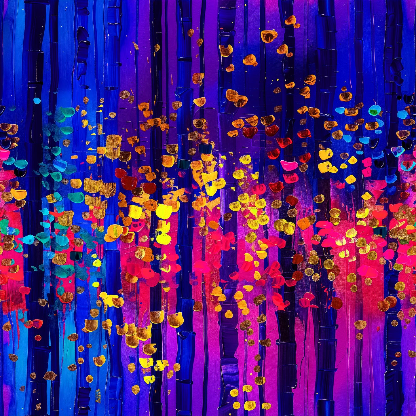 Vibrant Abstract Canvas Art, Stretched Wall Decor, Modern Home Artwork, Colorful Contemporary Print, Perfect Gift for Art Lovers