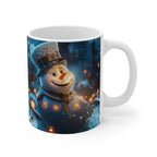 Coffee Mug | Adorable Snowman Nostalgic Christmas Mug from The Curated Goose