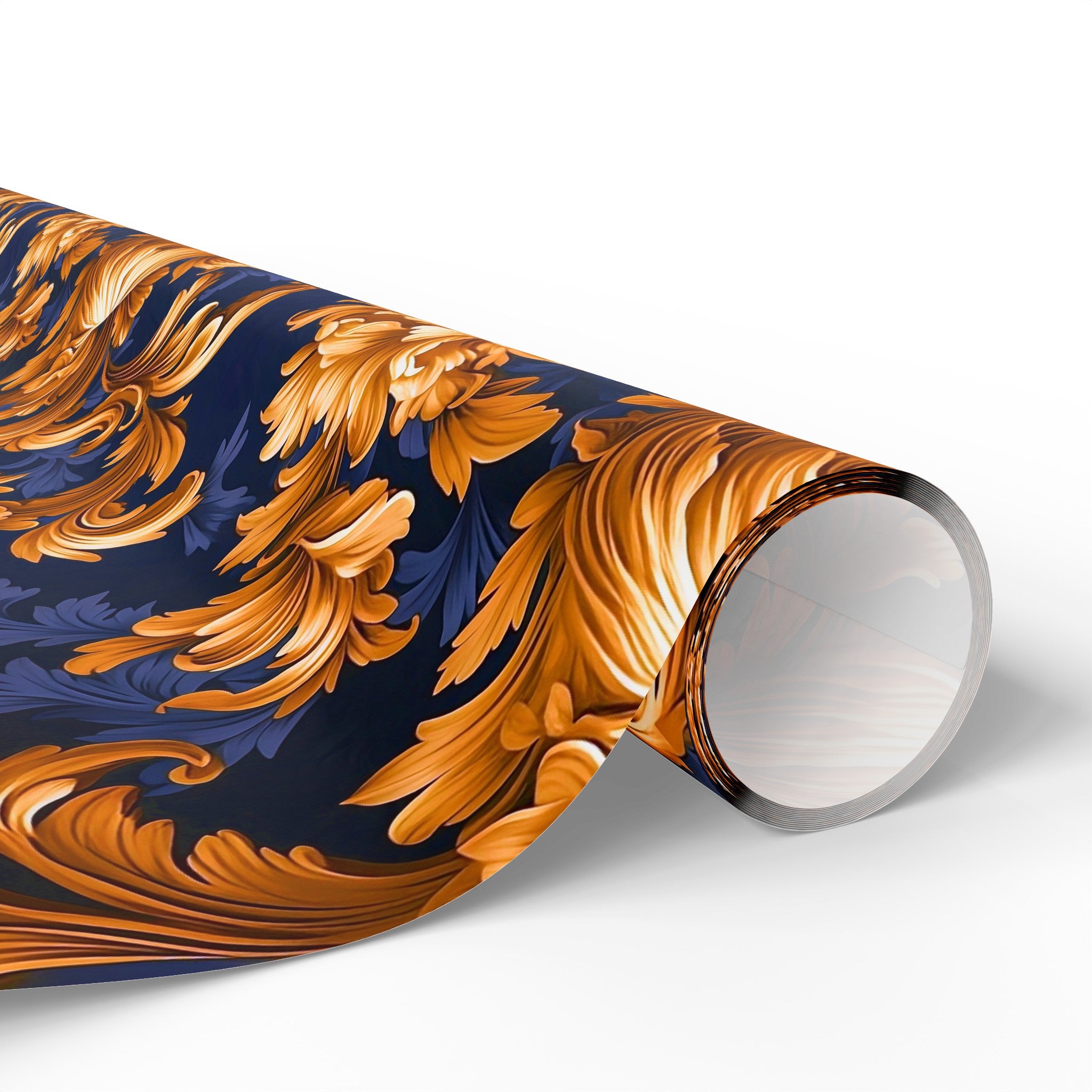 Baroque Floral Pattern Wrapping Paper Rolls