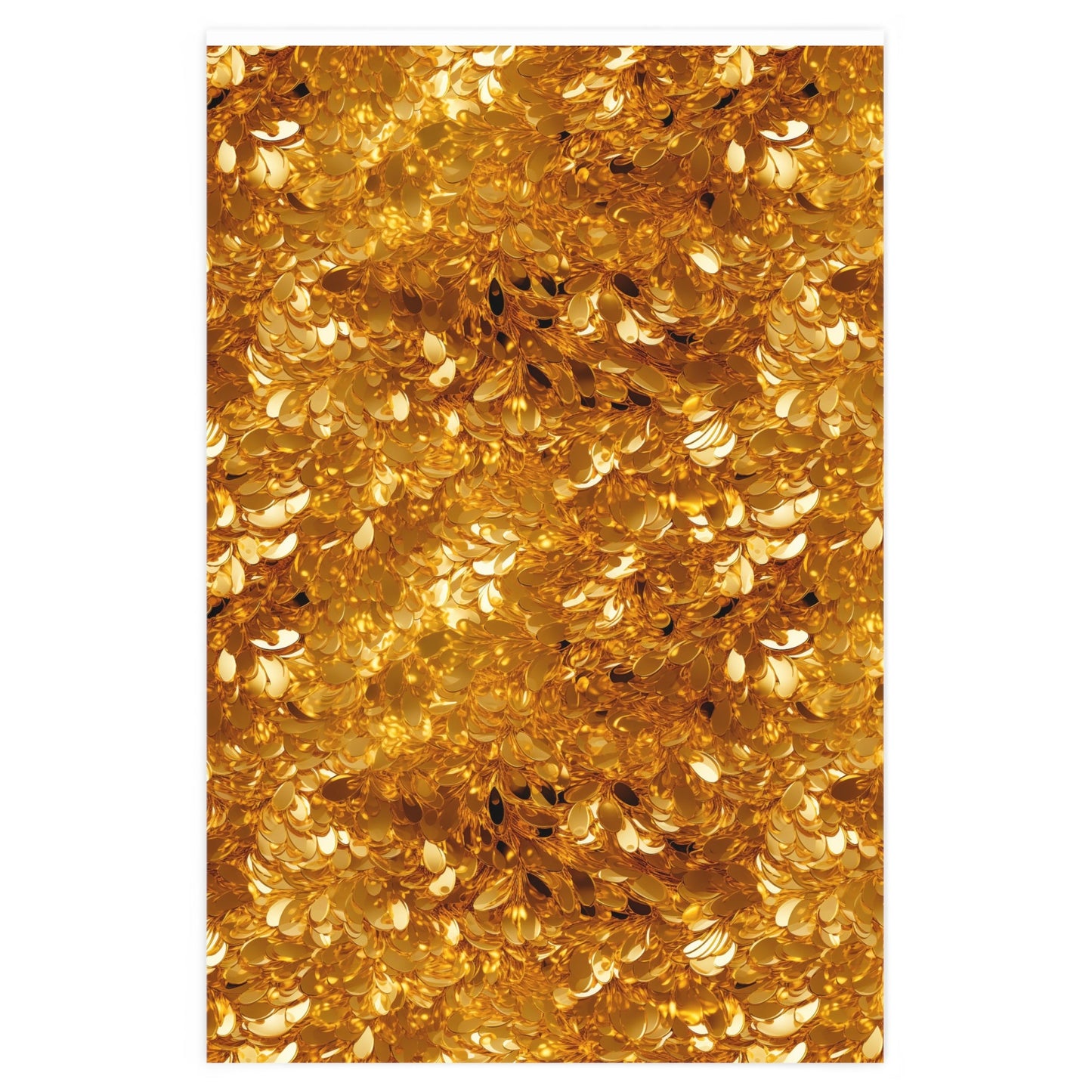 Gold Texture Wrapping Paper Rolls from The Curated Goose