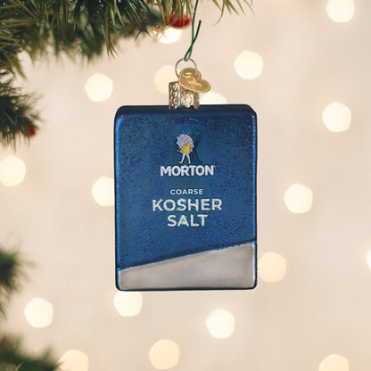 Morton Kosher Salt Box Ornament