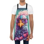 Hipster Chicken Apron - Christmas Gift for Chef