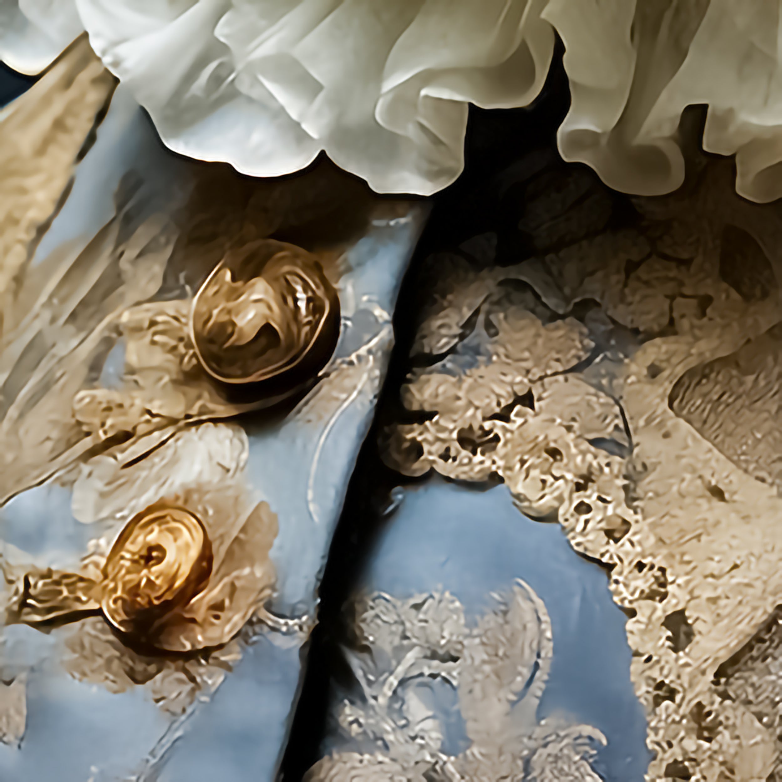 Victorian Bunny Portrait | Renaissance Animals Art Print | Rabbit with Ruffles from The Curated Goose