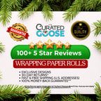 Festive Inclusive Santa in Dress Wrapping Paper Rolls for Holidays