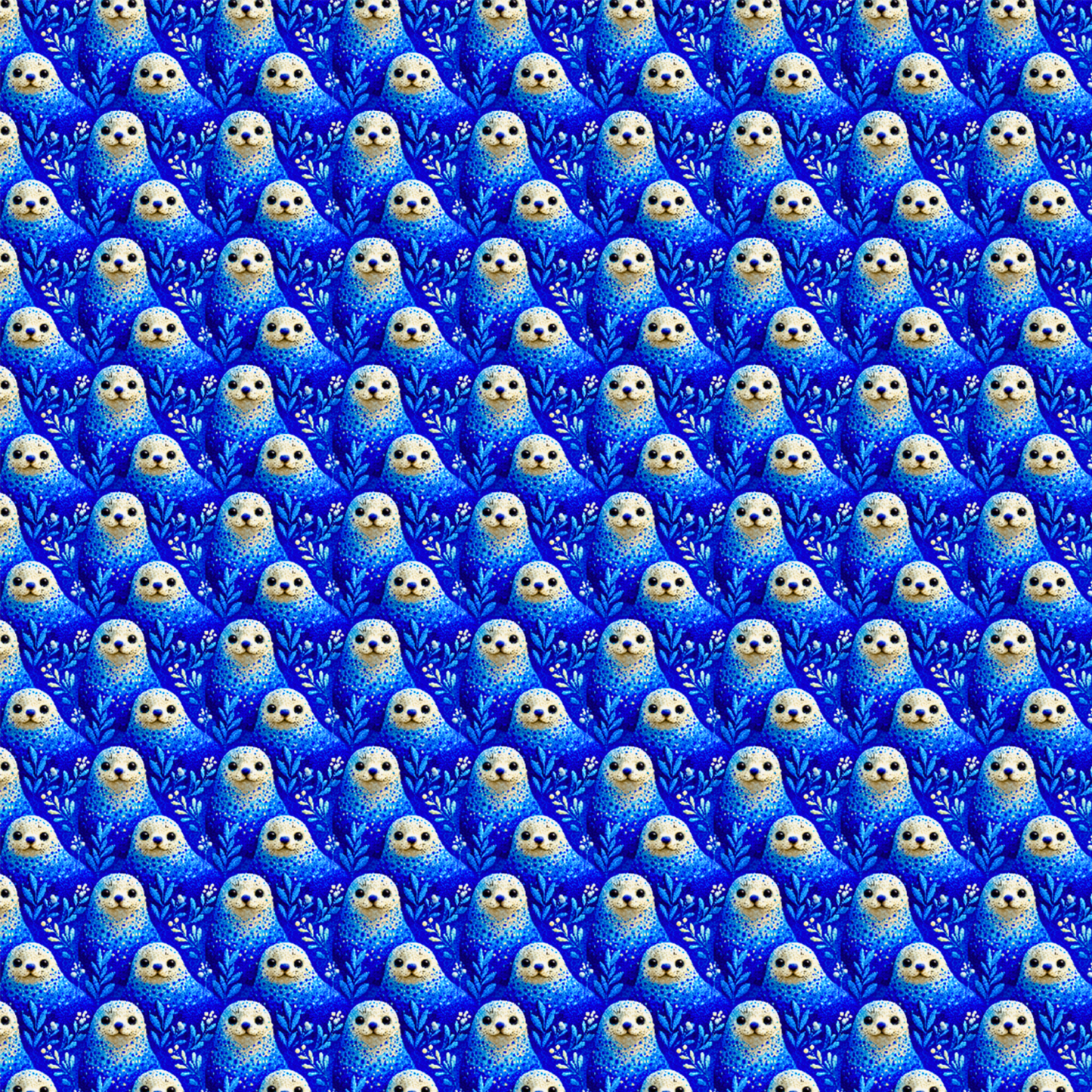 Wrapping Paper — Blue Seal Pup Pattern Holiday Gift Wrap