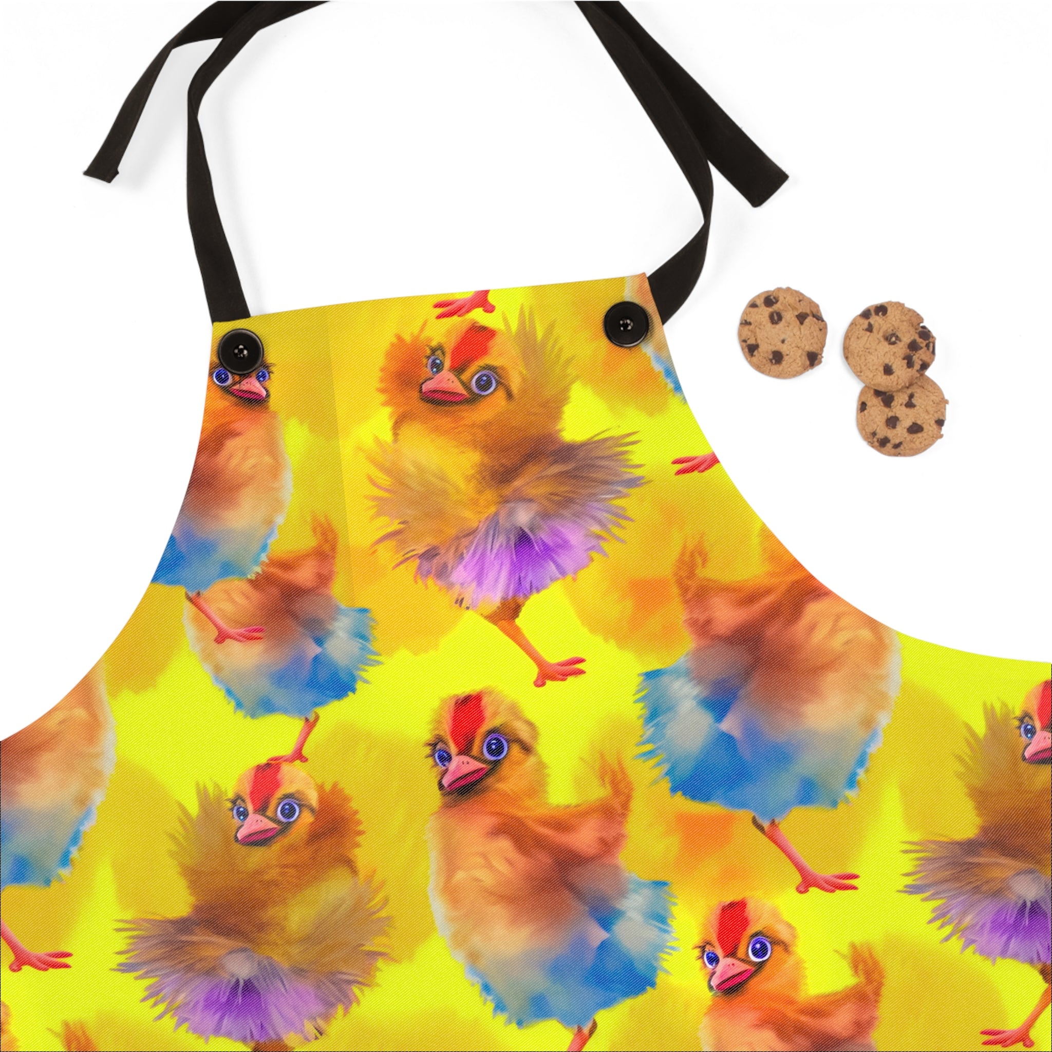 Yellow Chick Apron | Funny Chicken Apron | Christmas Gift for Chef