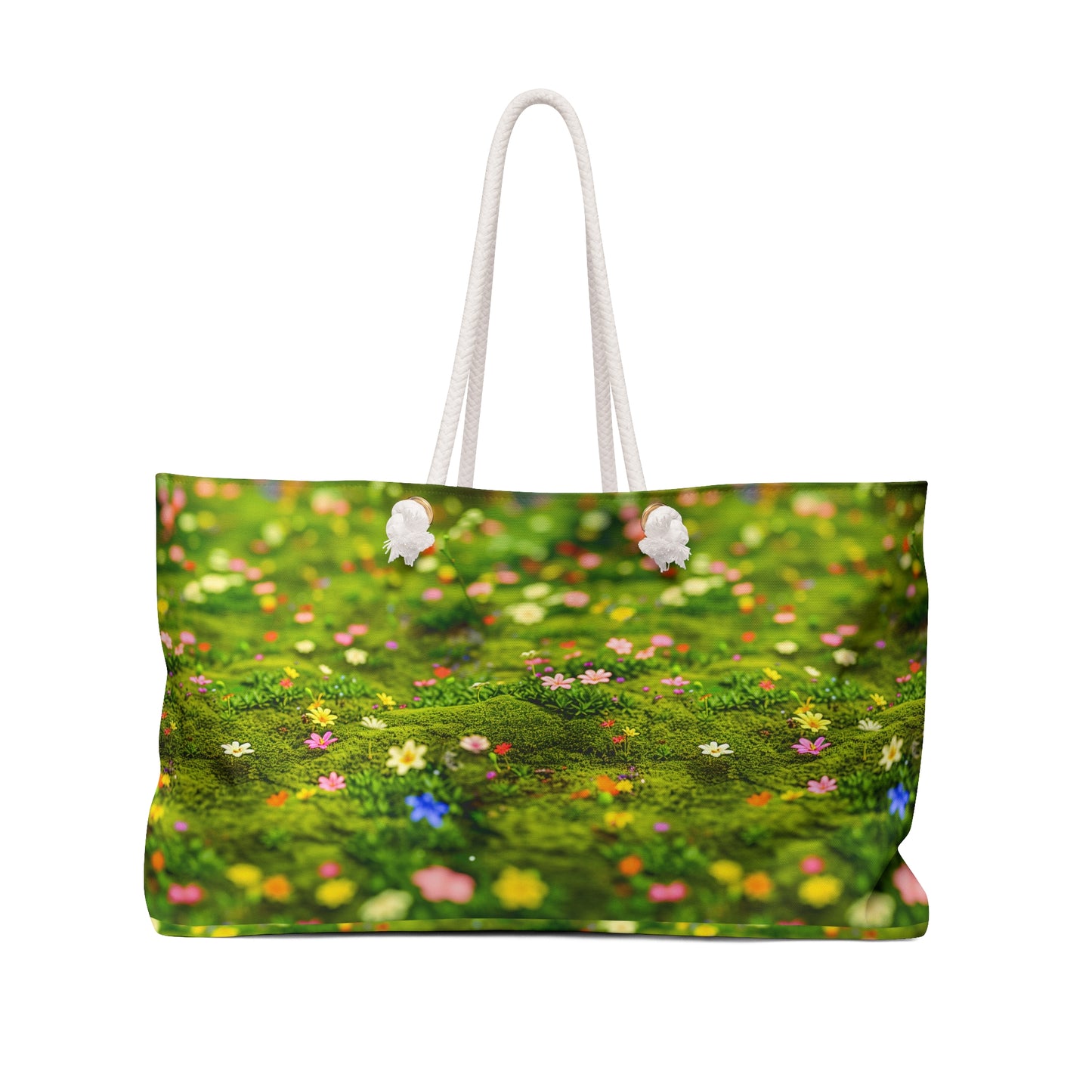 Spring Meadow Deluxe Tote Bag – Bright, Colorful, and Perfect for Nature Lovers!