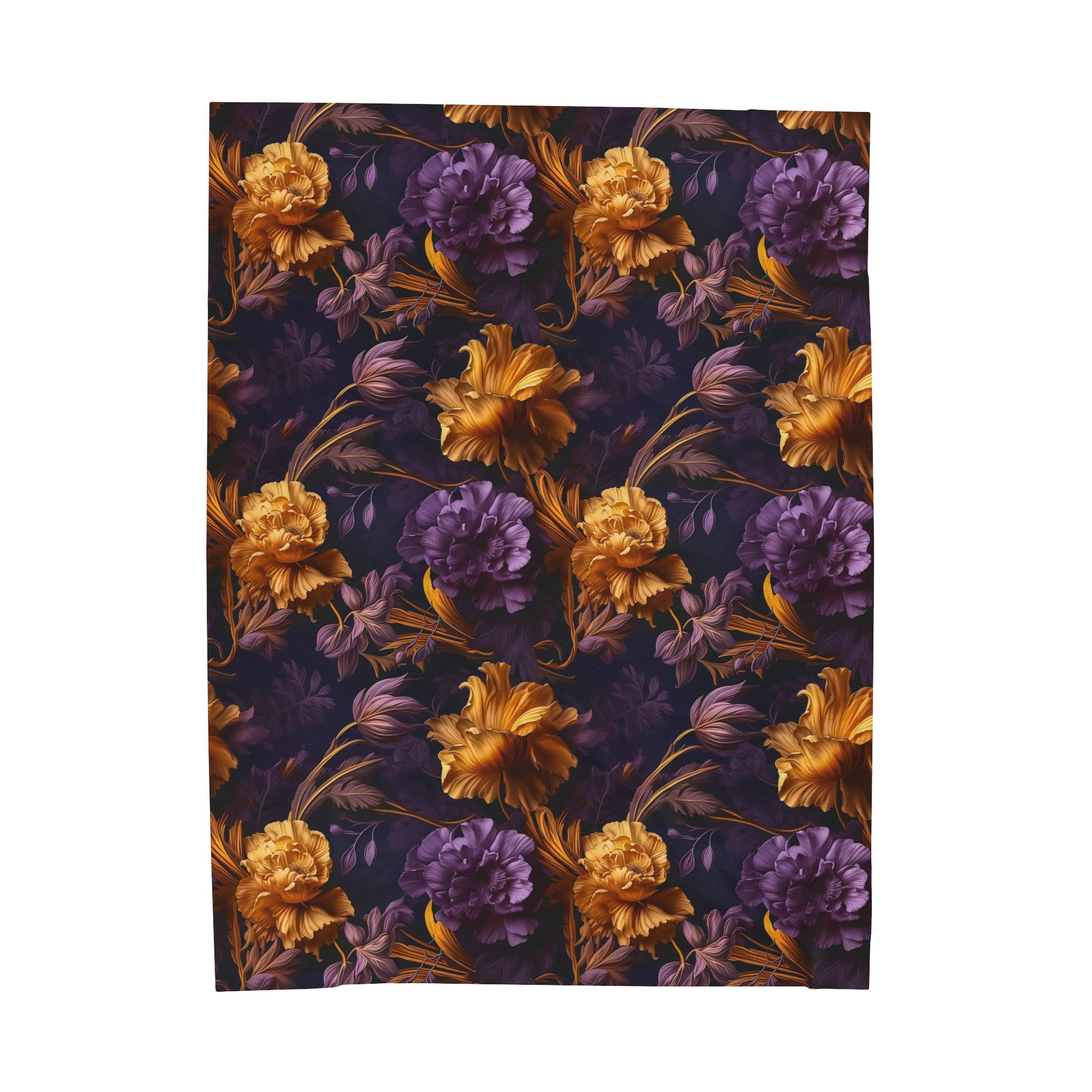Moody & Chic Cottagecore Crushed Velvet Blanket from The Curated Goose