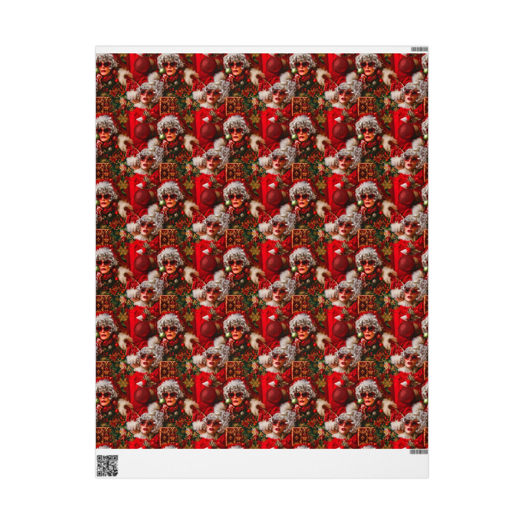Fabulous Festive Ladies Holiday Gift Wrap – Fun & Glam Wrapping Paper Rolls for Christmas