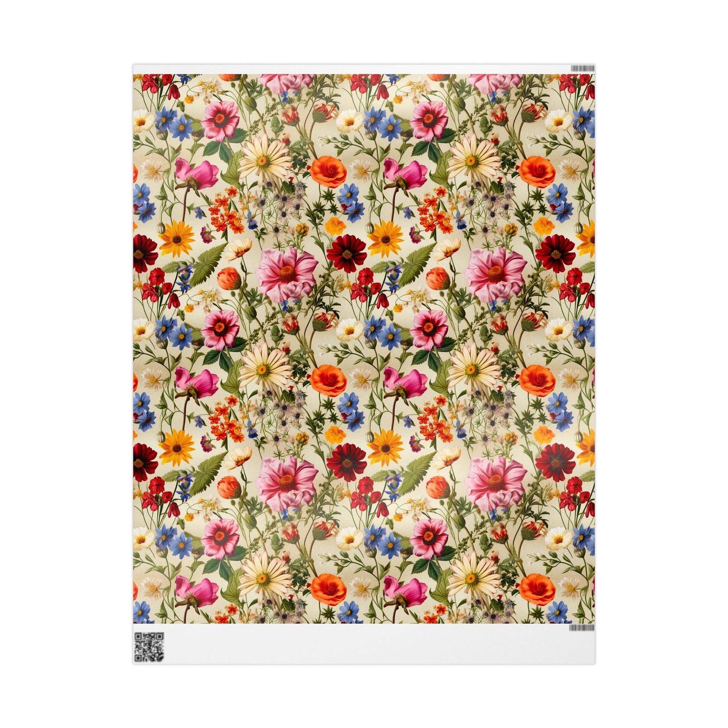 Wrapping Paper Rolls - Vintage Southern Floral Design