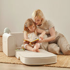 Tiny Land® GentleSnug Kid Chair - Beige White