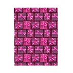 Velveteen Plush Blanket | Pink Glitter Christmas Presents from The Curated Goose