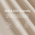 Tiny Land® GentleSnug Kid Chair - Beige White
