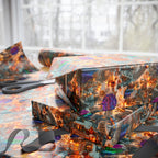 Christmas Dream Town Wrapping Paper – Where the Magic of the Holidays Comes to Life