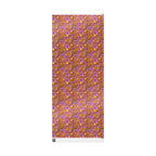 Baroque Beauty Wrapping Paper Rolls – Luxurious Purple & Gold Floral Elegance