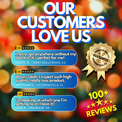 Crushed Velvet Blanket | Colorful Abstract Art