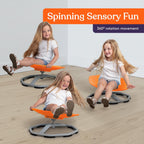Special Supplies Sensory Spin Chair for Kids - Comfortable - Versatile Floor Chair for Playroom, Bedroom, or Nursery
