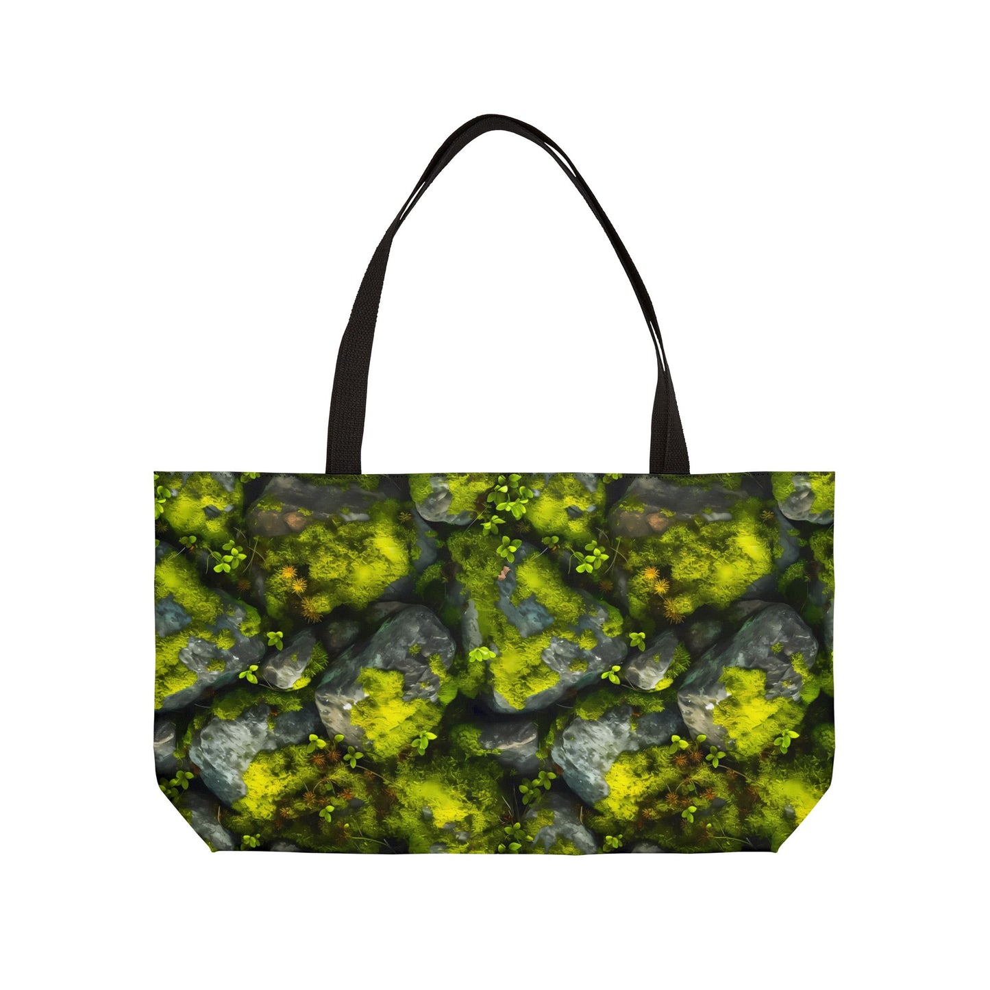 Mossy Rocks Deluxe Tote Bag – Calming Nature Bag