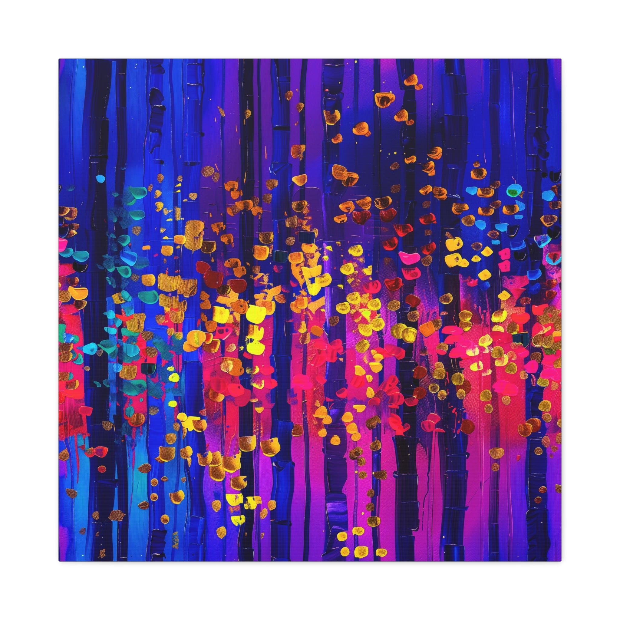 Colorful Canvas Art Print, Modern Abstract Wall Decor
