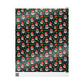 Black Santa Claus Wrapping Paper Rolls