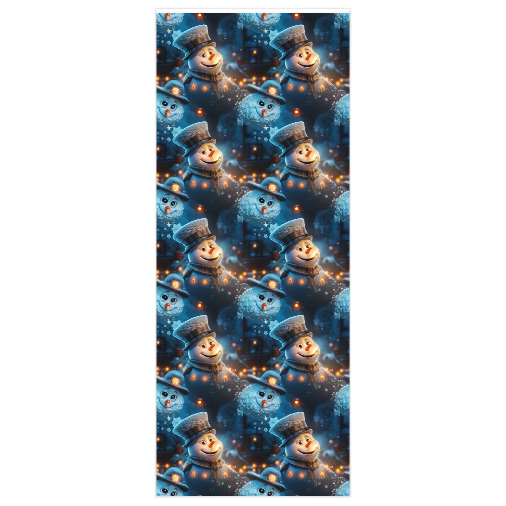 Winter Snowman Wrapping Paper Rolls from The Curated Goose