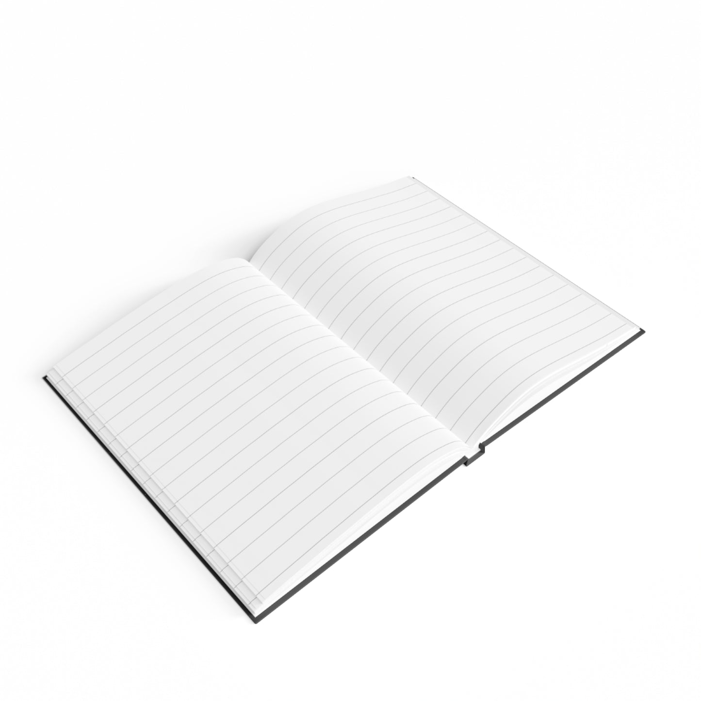 Custom Name Hardcover Journal – Black Sparkle Personalized Notebook
