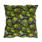 Outdoor Pillow | Moss Covered Rocks Throw Pillow from The Curated Goose