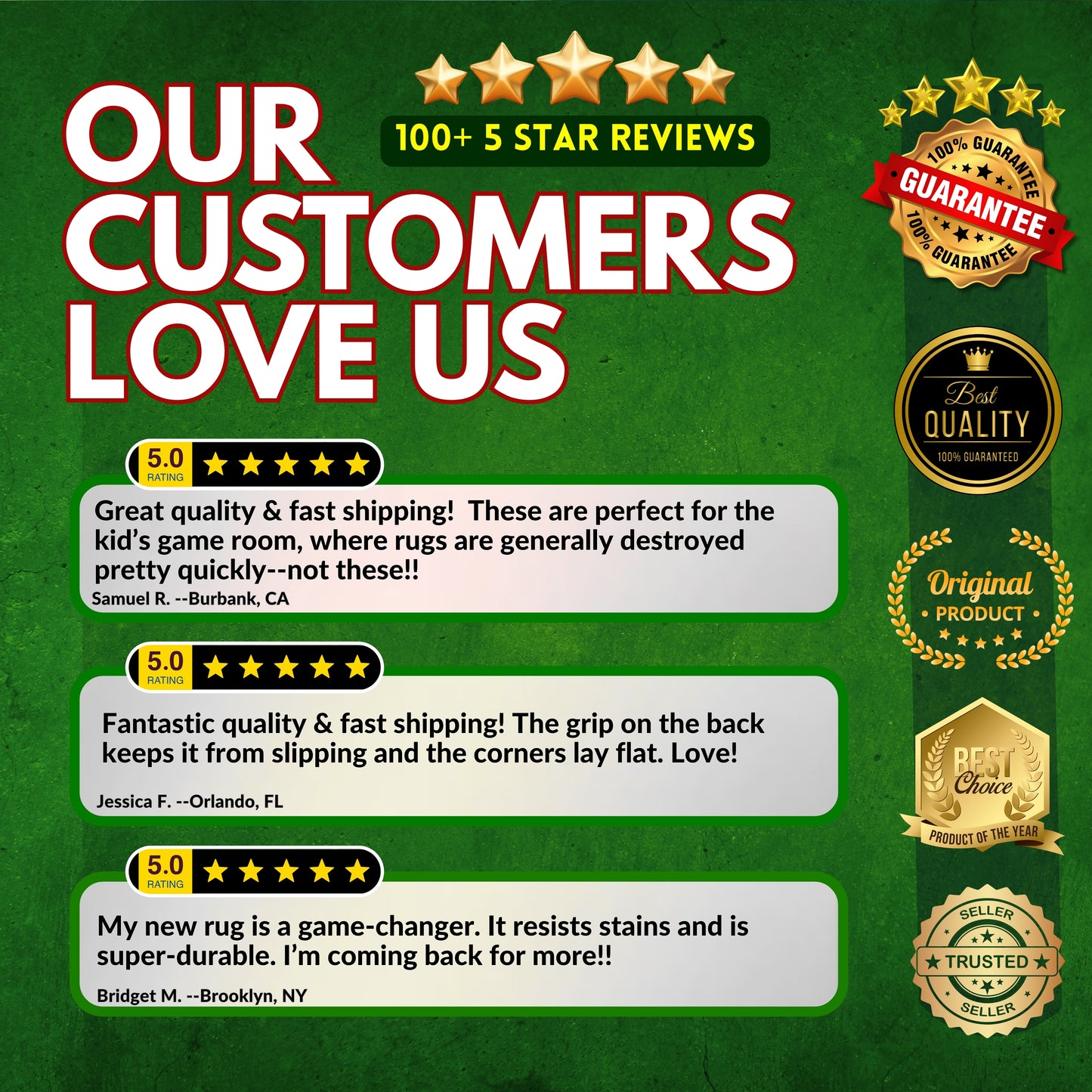 Abstract Colorful Playroom Rug – Modern Kids Rug – Washable, Safe & Fun Design in 5 Sizes