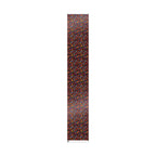 Embroidery Flowers Wrapping Paper Rolls |  Dark Background Floral Gift Wrap