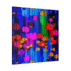 Abstract Canvas Art | Colorful Modern Lanterns