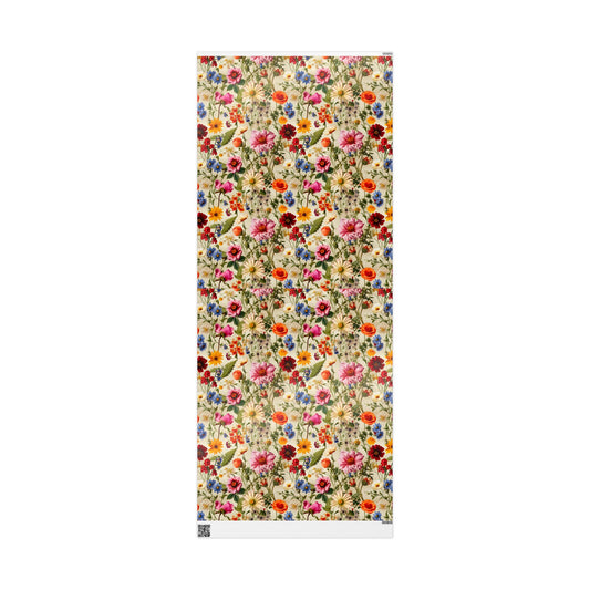 Wrapping Paper Rolls - Vintage Southern Floral Design