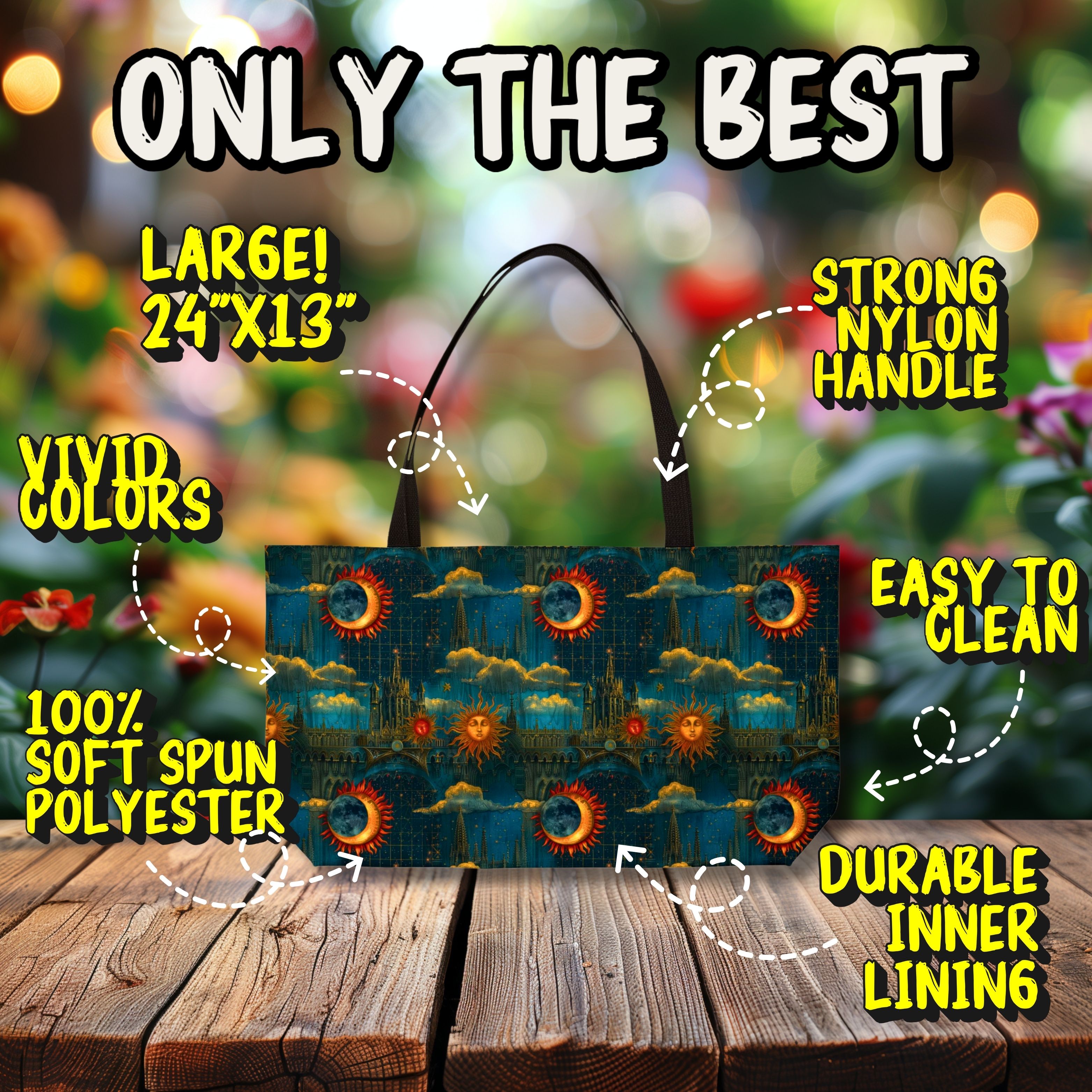 Celestial Deluxe Tote Bag | Your New Favorite Bag!