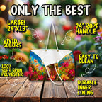 Spring Pig Shopper Bag: Floral Sunshine Weekender