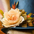 Victorian Rabbit Portrait Art Print: Dapper Bunny with Bowtie