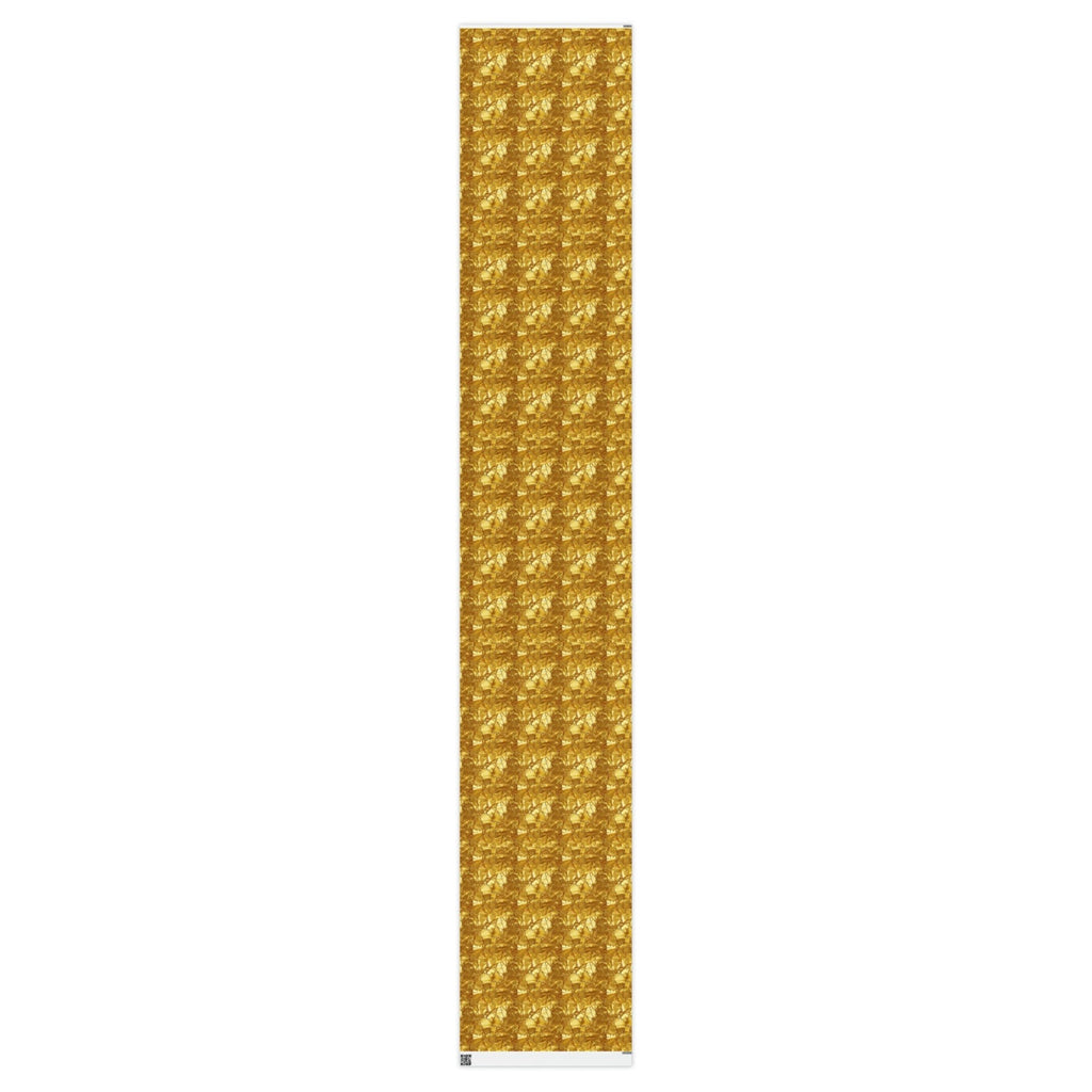 Shattered Gold Glass Wrapping Paper Rolls | Anniversary Wedding Gift Wrap from The Curated Goose