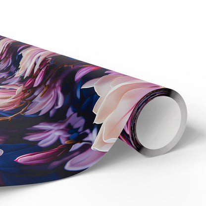 Magnolia Blossoms Wrapping Paper Rolls – Timeless Beauty for Every Occasion